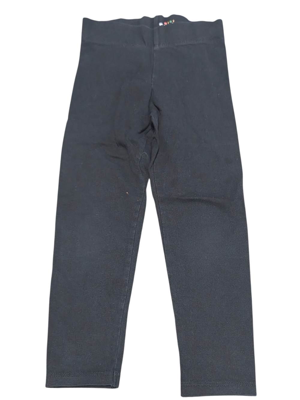 Mini Boden solid black leggings 5-6